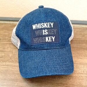 Shyanne Whiskey Is Key Mesh Ball Cap